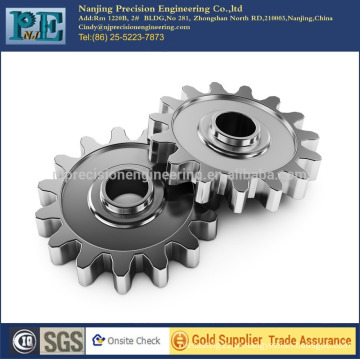 Engrenagens da classe superior do cnc da precisão da alta precisão da China para as peças de automóvel